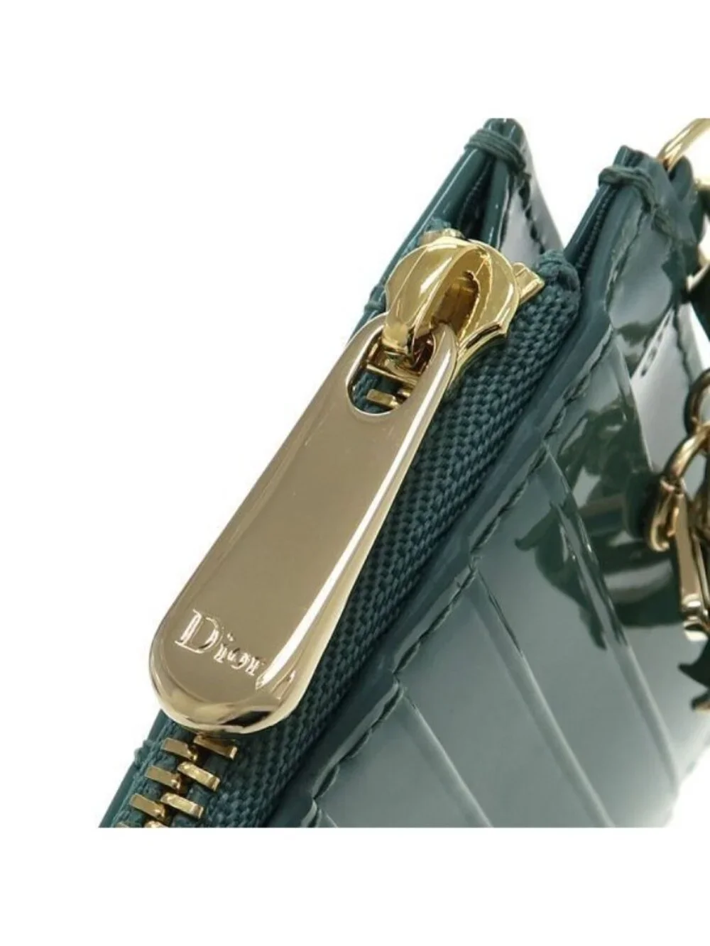 Dior Lady Zip Card Holder Handbag